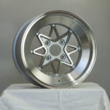 Rota Wheels Hachiju 1580 4X100 05 67.1  Full Polish Silver