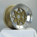 Rota Wheels Hachiju 1580 4X114.3 0 73  Gold with Polish Lip